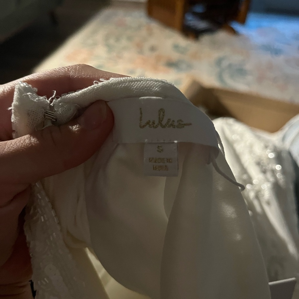 Lulus Everlasting Passion White Sequin Beaded
Backless Maxi Dress - Picture 7 of 7